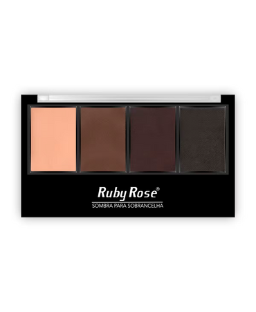 RUBY ROSE EYEBROW POWDER KIT CUARTETO HB-9354 BLISTER 24 PIEZAS