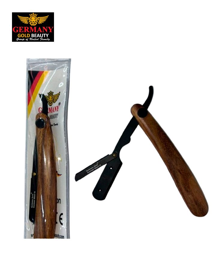 GERMANY PORTANAVAJA MANGO MADERA METAL NEGRO IA-1206