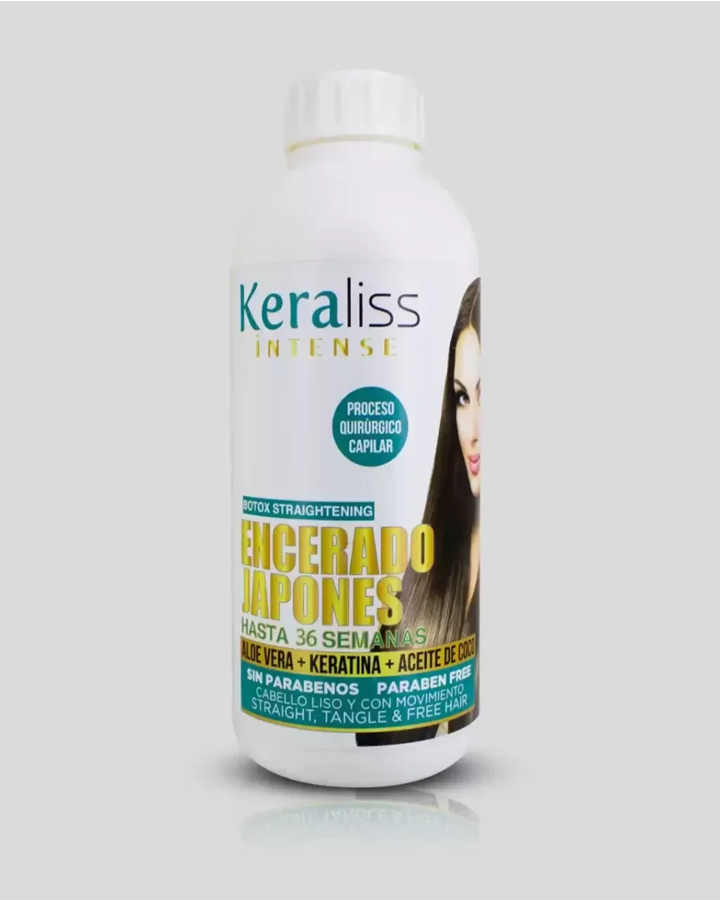KERALISS INTENSE ENCERADO JAPONES 240 ML.