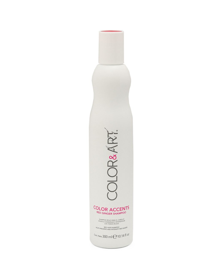 COLOR ART COLOR ACCENTS RED GINGER SHAMPOO 300 ML.