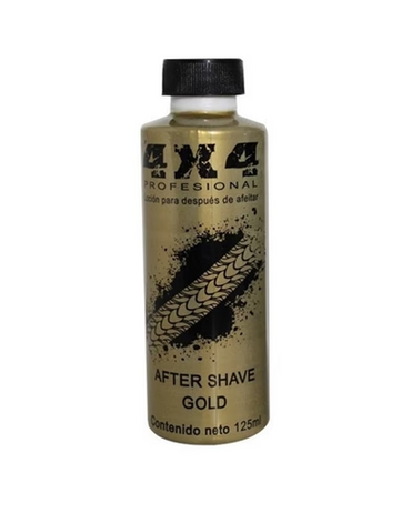 4X4 PROFESIONAL AFTER SHAVE 125 ML. GOLD