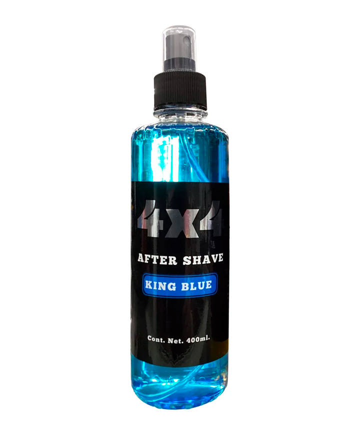 4X4 AFTER SHAVE KING BLUE 400 ML.