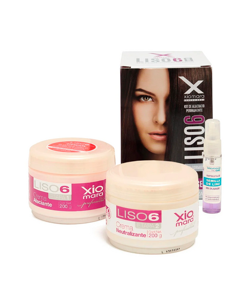 XIOMARA LISO6 KIT ALACIADO PERMANENTE – El Palacio De La Belleza