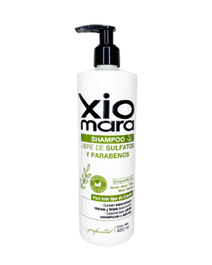 XIOMARA SHAMPOO LIBRE DE SULFATOS 450 ML.