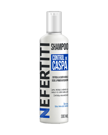 NEFERTITI CONTROL DE CASPA SHAMPOO 300 ML.