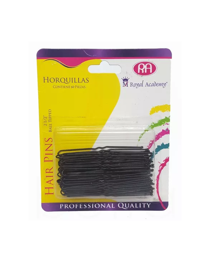 RA HORQUILLA ROYAL ACADEMY 2 1 1/2" NEGRA C/60 PZAS. COD.1515
