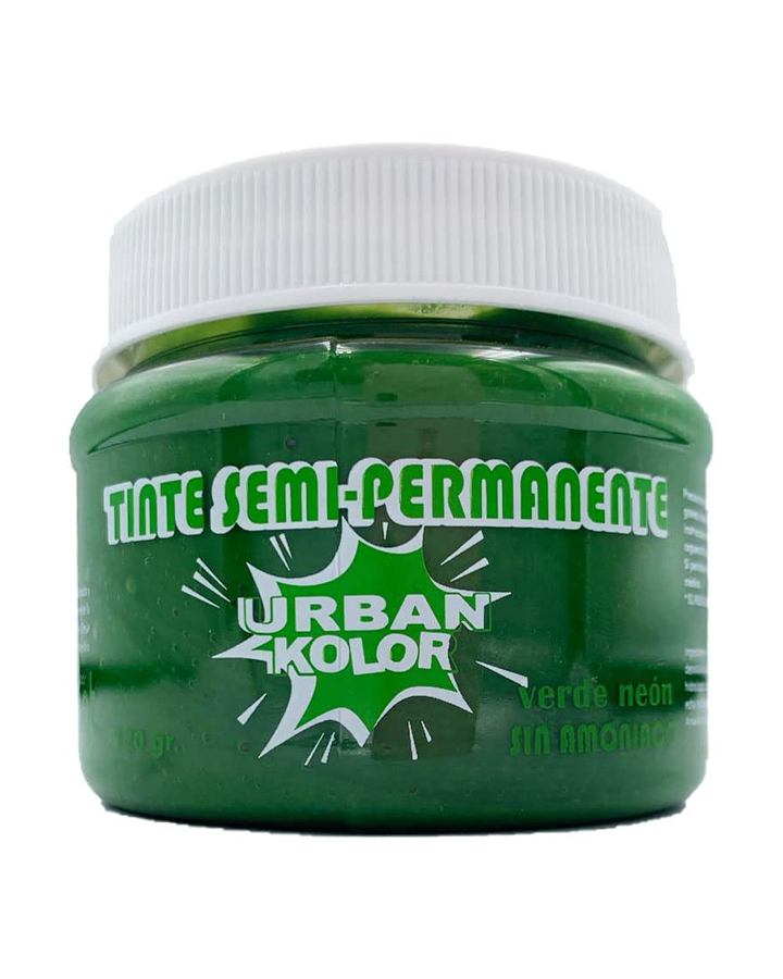 KOLOR SHOT MASCARILLA URBAN VERDE NEON 120 GRS.