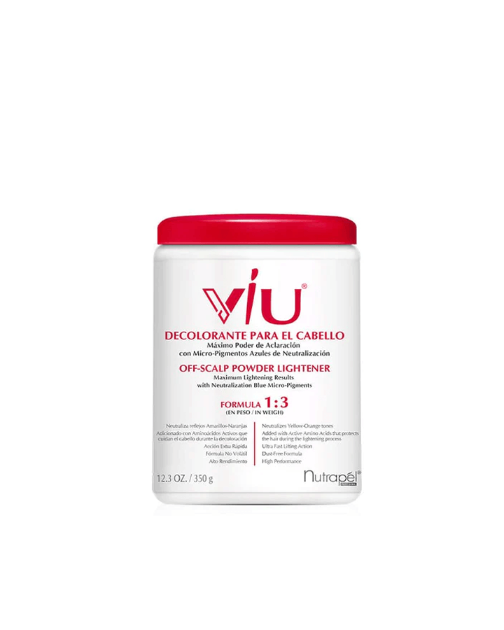 VIU POLVO DECOLORANTE AZUL 350 GRS.