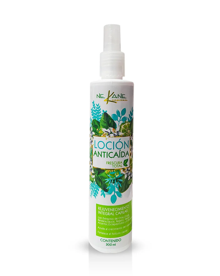 NEKANE LOCION ANTI CAIDA CON EXTRACTO DE CHILE 300 ML.