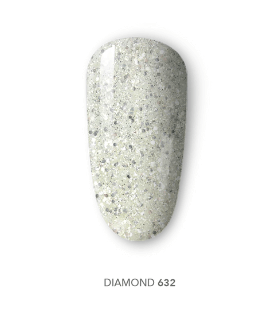 GLOSS OVER GELOV TWINKLE 632 DIAMOND 15 ML.