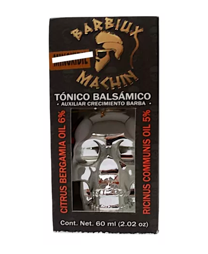 BARBIUX BALSAMO PARA LA BARBA BERGAMOTA 60 ML. CALAVERA/CRANEO