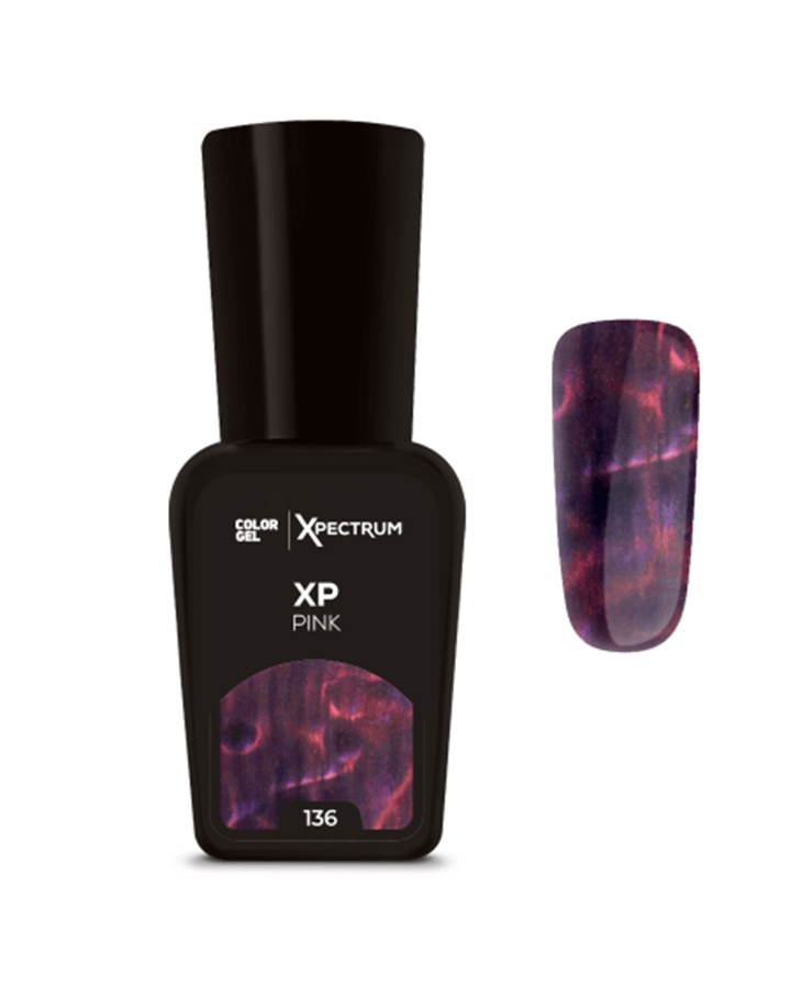 ORGANIC COLOR GEL 136 XPECTRUM PINK 7.5 ML.