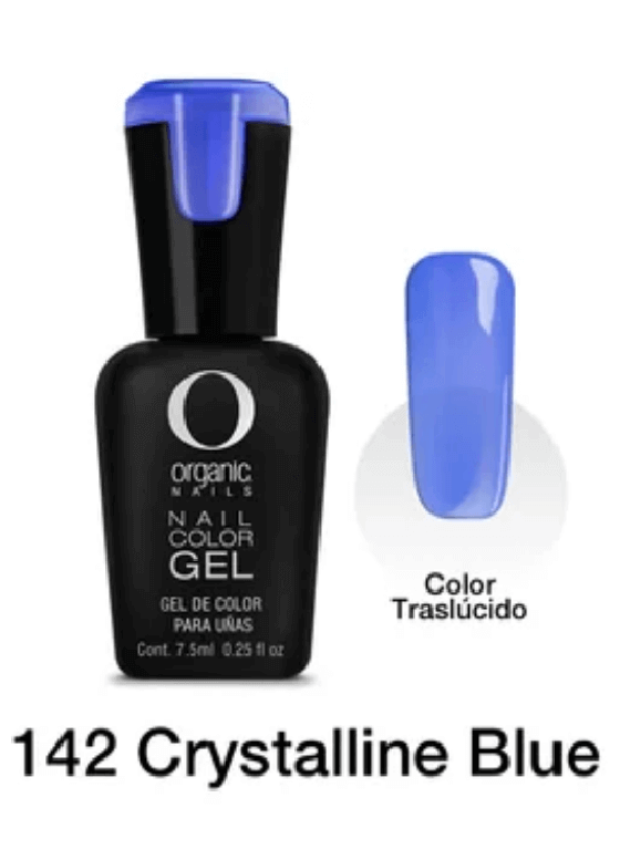 ORGANIC COLOR GEL 142 CRYSTALLINE BLUE 7.5 ML
