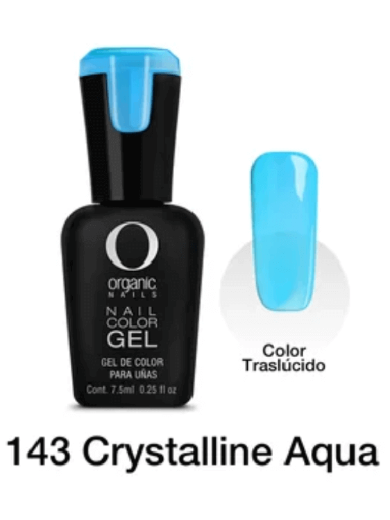 ORGANIC COLOR GEL 143 CRYSTALLINE AQUA 7.5 ML