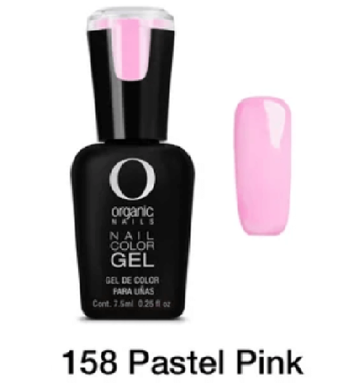ORGANIC COLOR GEL 158 PASTEL PINK 7.5 ML.