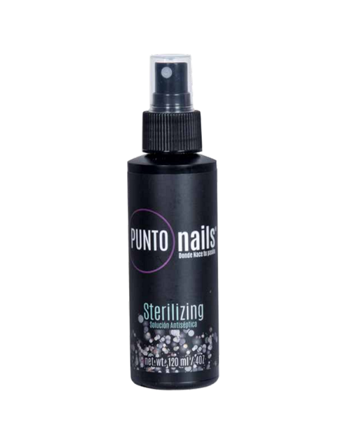 PUNTO NAILS STERILIZING SOLUCION ANTISEPTICA 120 ML.