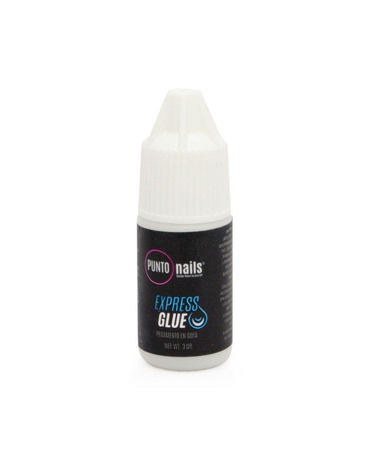 PUNTO NAILS EXPRESS GLUE PEGAMENTO EN GOTA 3 GRS.