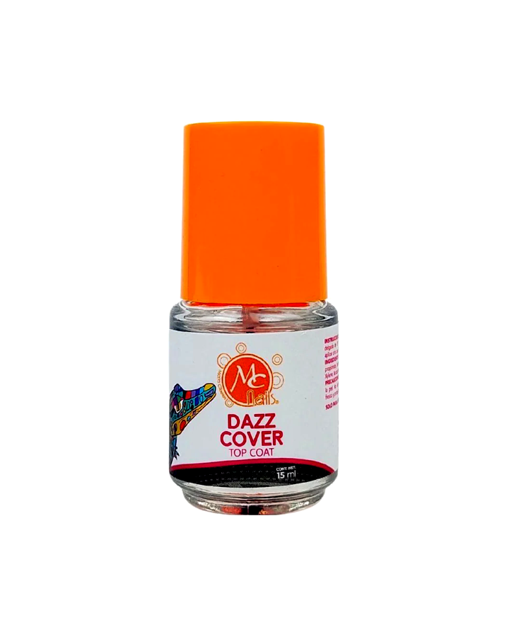 MC NAILS DAZZ COVER TOP COAT 15 ML.