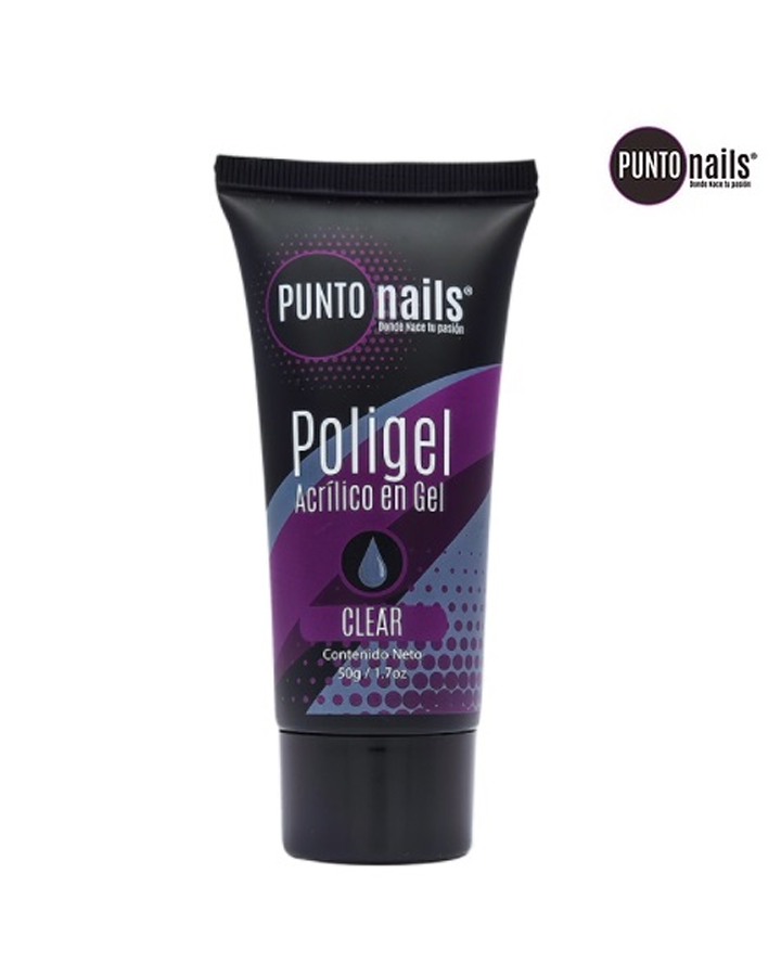 PUNTO NAILS POLYGEL CLEAR 50 GRS.