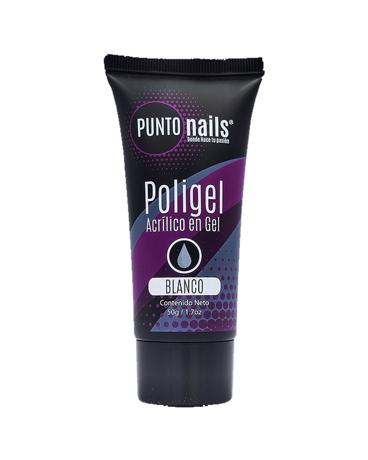 PUNTO NAILS POLYGEL WHITE 50 GRS.