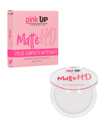 PINK UP MATTE HD POLVO COMPACTO PKHD