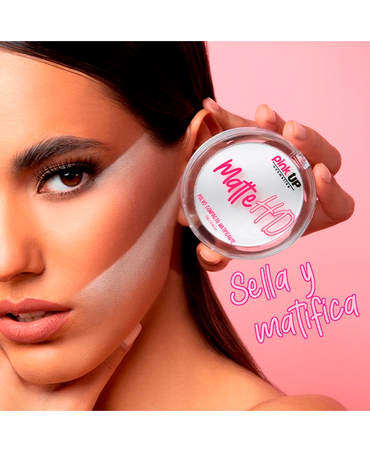 PINK UP MATTE HD POLVO COMPACTO PKHD