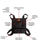 BARBEST PECHERA BARBERO TACTIC FRONT NAVY