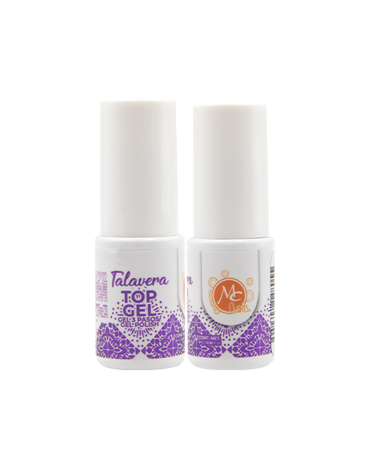 MC NAILS TALAVERA TOP GEL TRES PASOS 9 ML