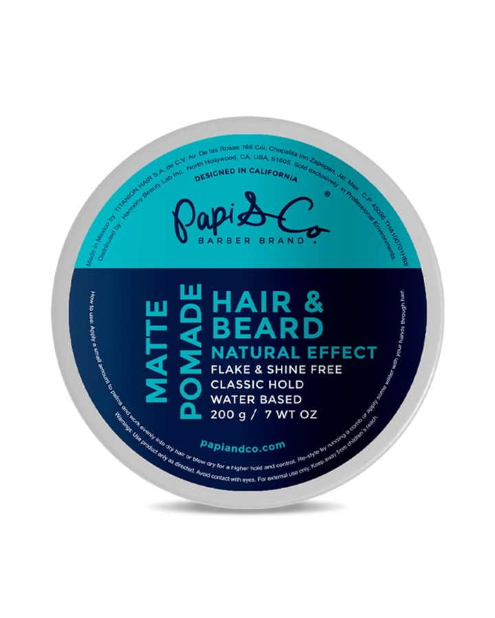 PAPI & CO. MATTE POMADE HAIR & BEARD 200 GRS.
