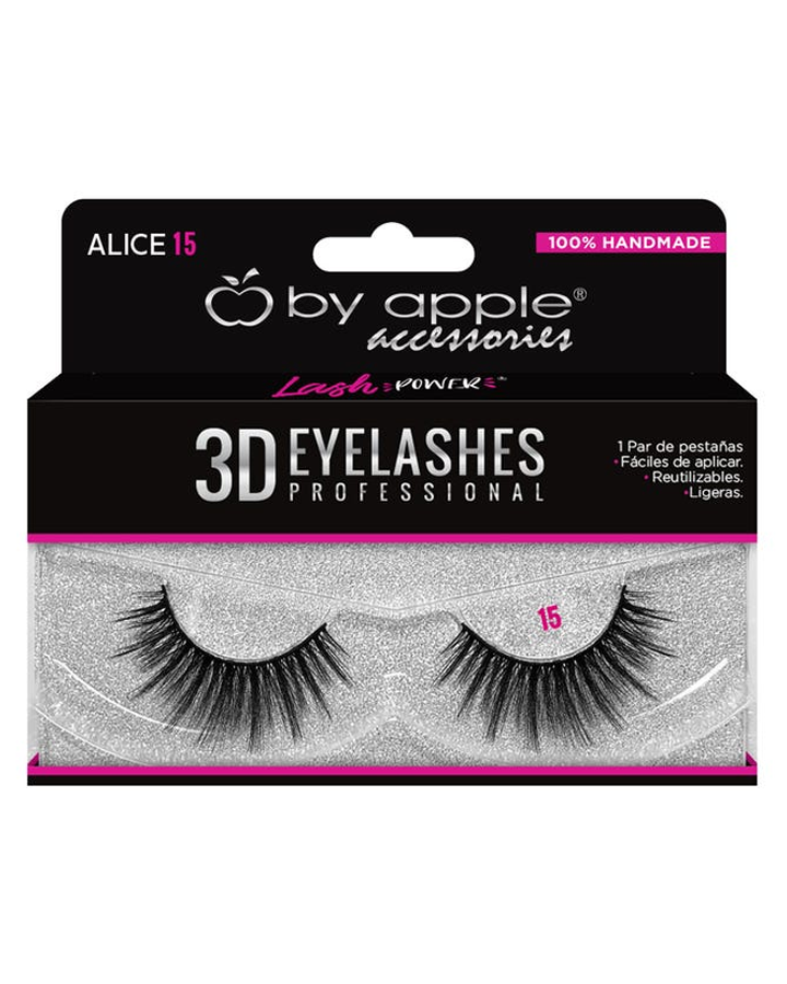 BY APPLE 3D EYELASHES W-15 ALICE 40041