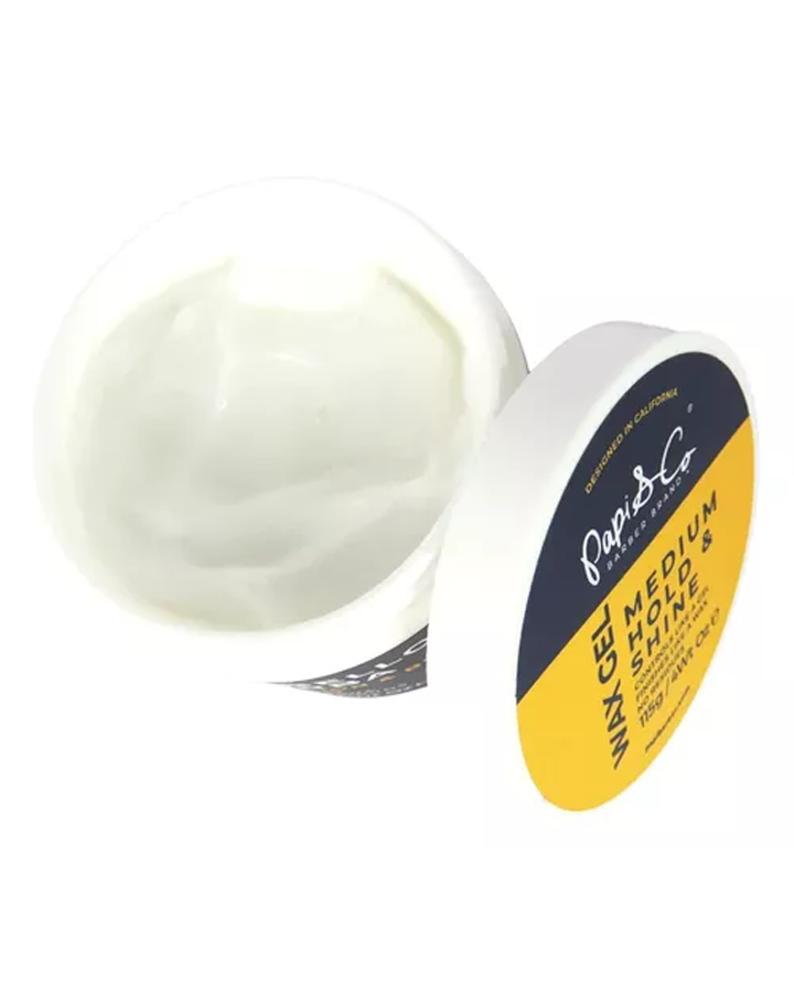 PAPI & CO. WAX GEL MEDIUM HOLD & SHINE 100 GRS./3.5 OZ.