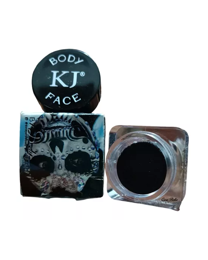 KJ BODY & FACE MAQUILLAJE CORPORAL COLOR NEGRO 8 G.
