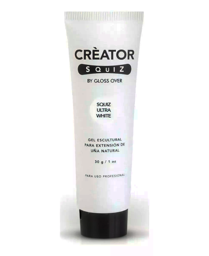 GLOSS OVER CREATOR SQUIZ ULTRA WHITE / 30 GR