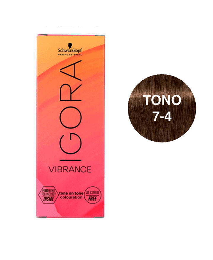 IGORA VIBRANCE GEL 60 ML. 7-4