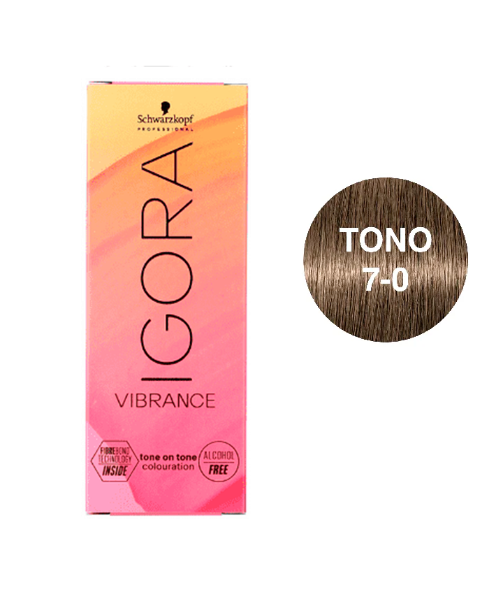 IGORA VIBRANCE GEL 60 ML. 7-0