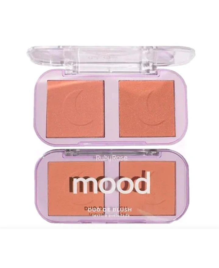 RUBY ROSE MOOD RUBOR DUO MB07 E MB08 HB-576