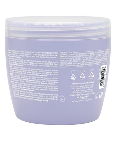 ALFA PARF SDL SMOOTHING MASK 500 ML.