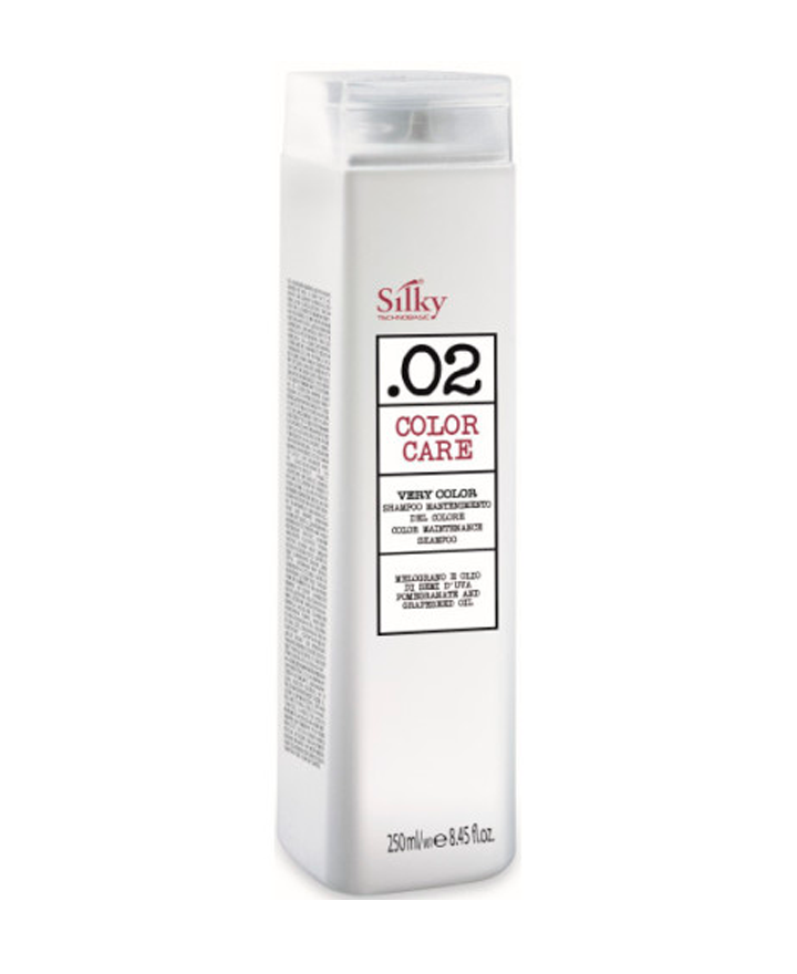 SILKY .02 COLOR CARE SHAMPOO DE COLOR 250 ML.