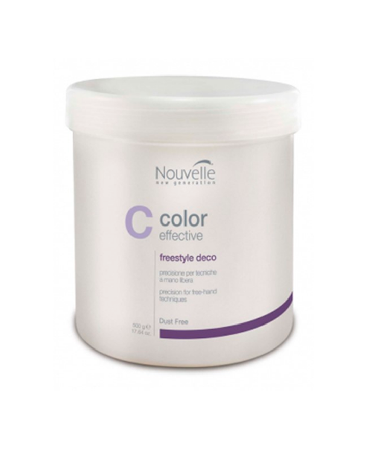 NOUVELLE COLOR EFFECTIVE DECOLORANTE 500 GRS. AZUL 7 NIVELES