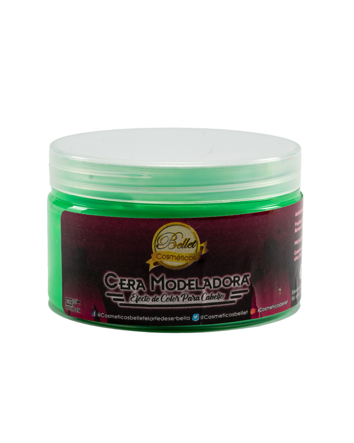BELLET CERA EFECTO DE COLOR 006 NEON VERDE