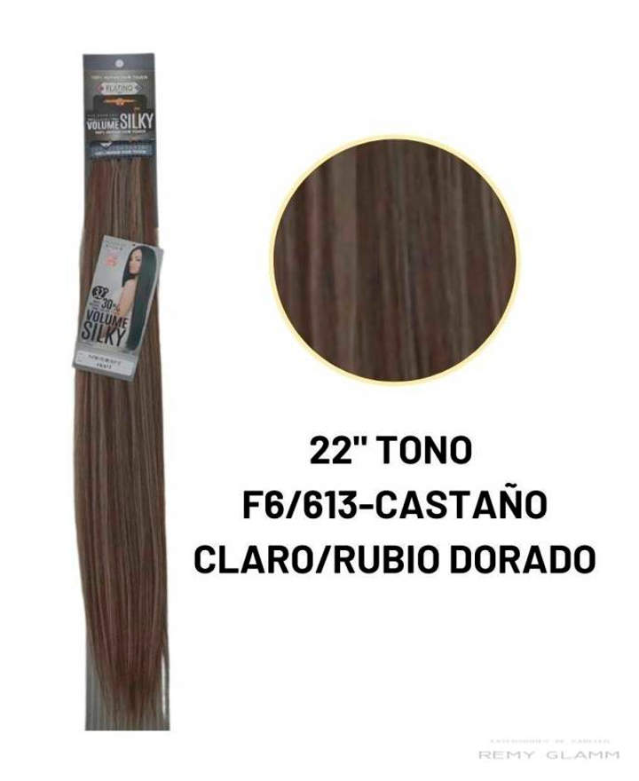 EVE HAIR PLATINO VOLUME SILKY 22" TONO F6/613
