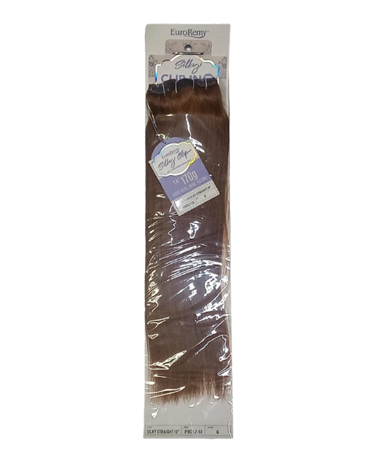 EURO REMY SILKY CLIP IN 7 -18 PULGADAS 170 GRS. TONO 6
