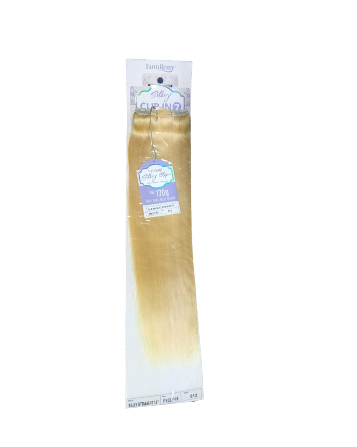 EURO REMY SILKY CLIP IN 7 -18 PULGADAS 170 GRS. TONO 613