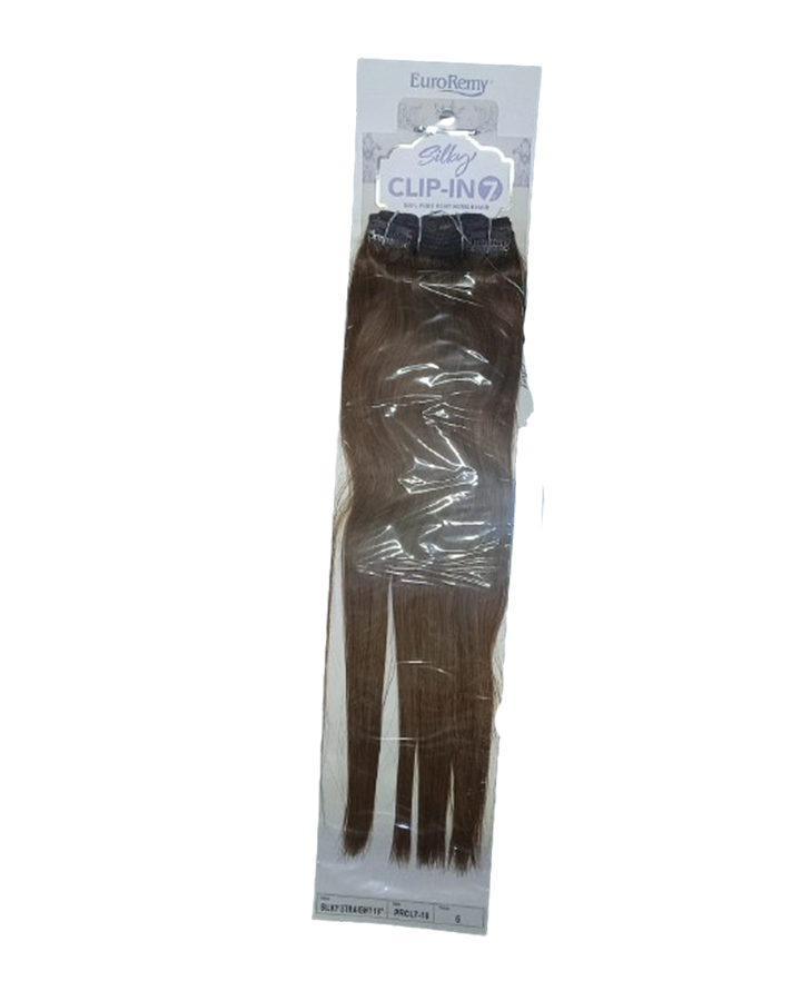 EURO REMY SILKY CLIP IN 7 -22 PULGADAS 180 GRS. TONO 6