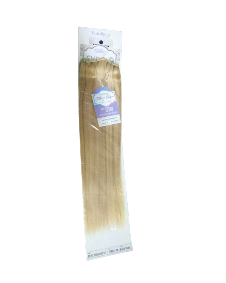 EURO REMY SILKY CLIP IN 7 -18 PULGADAS 170 GRS. TONO BLEACH BLONDE