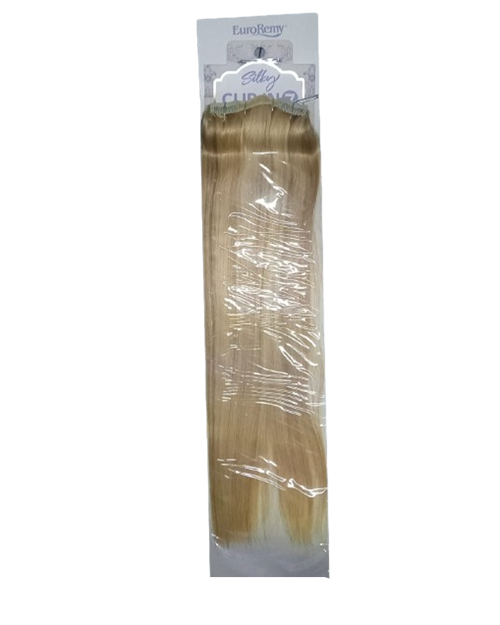 EURO REMY SILKY CLIP IN 7 -22 PULGADAS 180 GRS. TONO BLEACH BLONDE