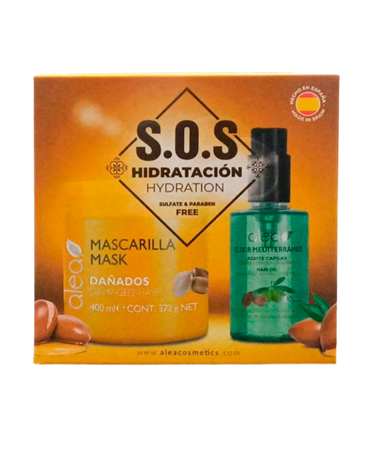 ALEA SOS PACK HIDRATACION MASCARILLA Y ELIXIR MEDITERRANEO