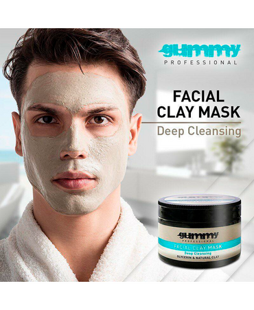 GUMMY FACIAL CLAY MASK  300 ML.