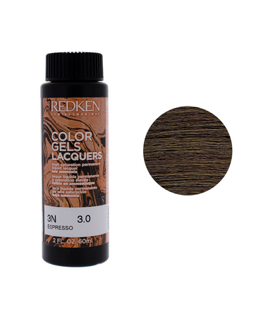 REDKEN COLOR GELS LACQUERS 3N ESPRESSO