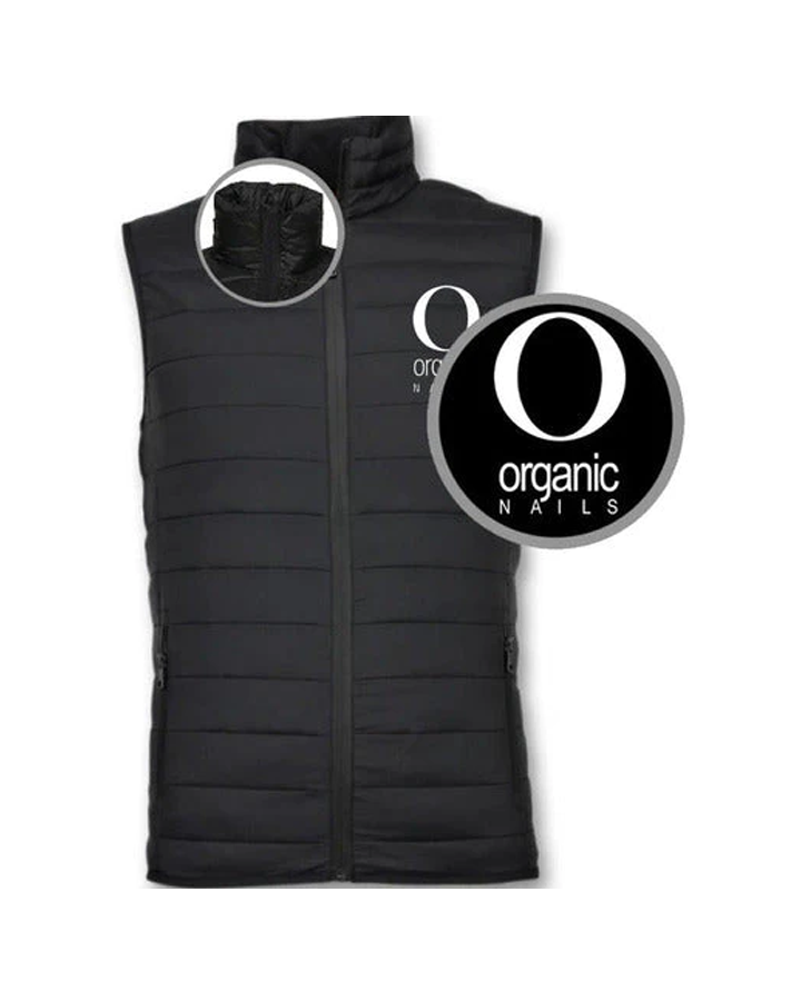 ORGANIC CHALECO NEGRO DAMA MEDIANO